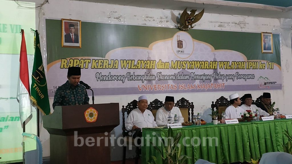 Aklamasi, Wagub Jawa Timur Menjadi Ketua IPHI Provinsi Jawa Timur