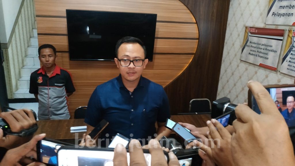 Polres Mojokerto Amankan Tiga Unit Truk Pengangkut Limbah B3