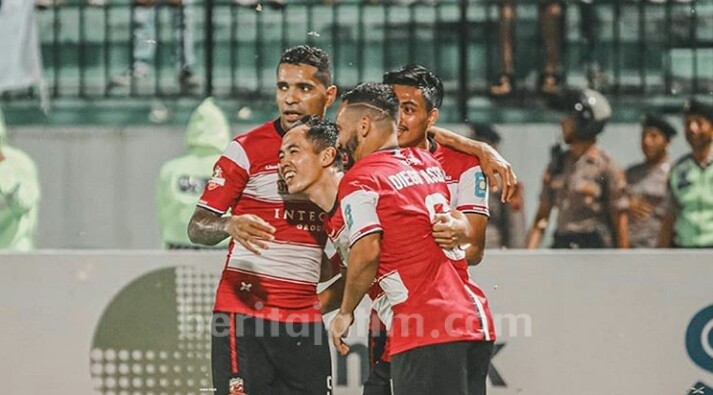 Babak I, Madura United Unggul 2-1 atas Tuan Rumah PSIS