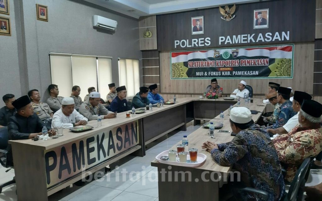 Kapolres Pamekasan Silaturrahmi Bersama Tokoh dan Ulama