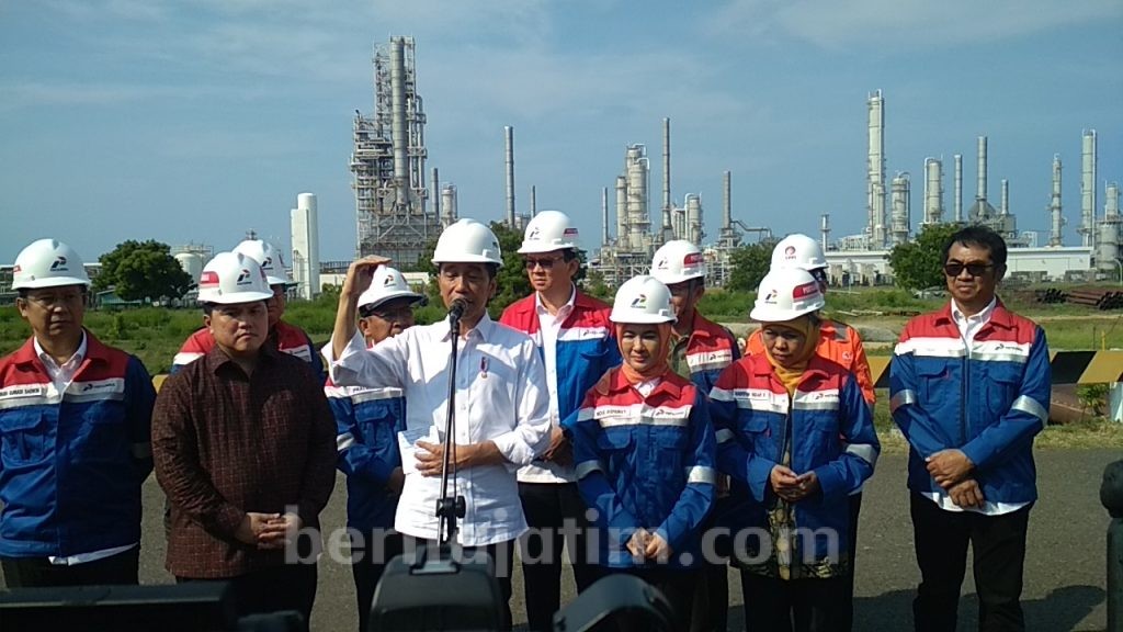 Presiden Minta Pembebasan Lahan untuk Kilang Tuban 3 Bulan Tuntas