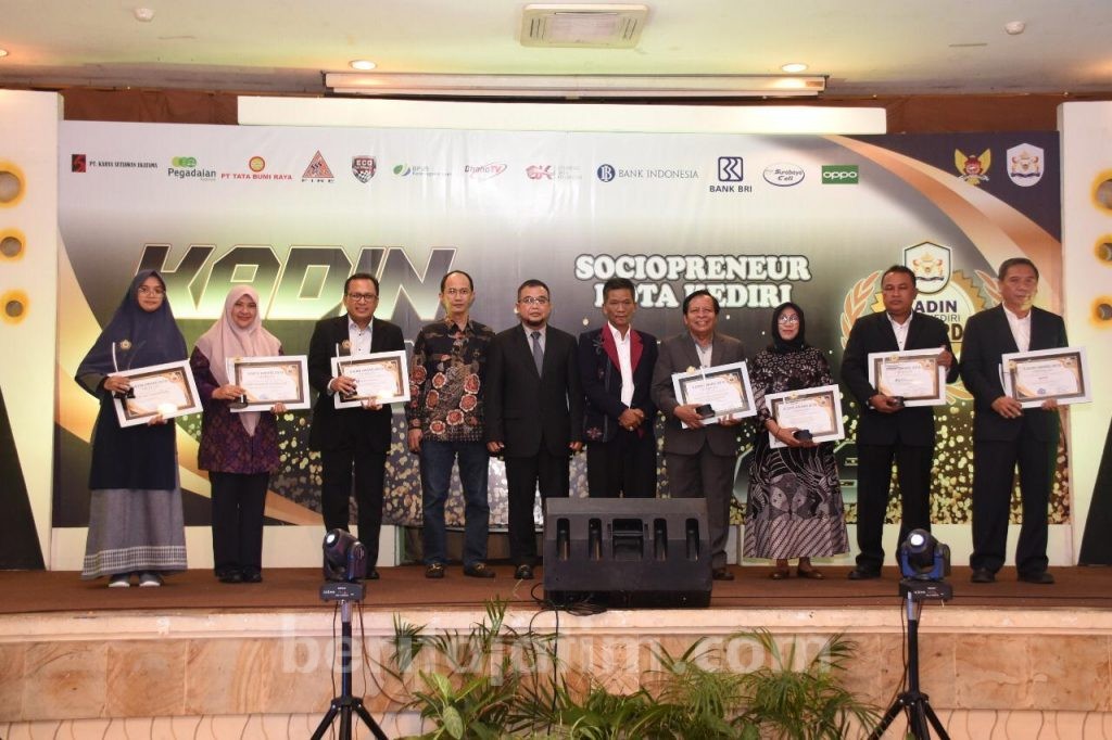 Ini Sederet Penerima Penghargaan Kadin Award 2019 di Kota Kediri