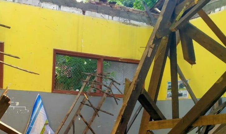 Bangunan SD Negeri di Jember Kembali Ambruk