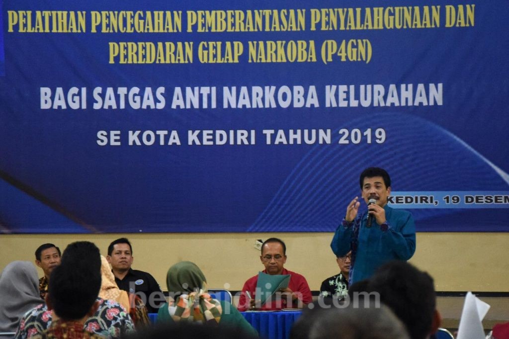 Pemkot Kediri Beri Pelatihan Pencegahan dan Pemberantasan Narkoba
