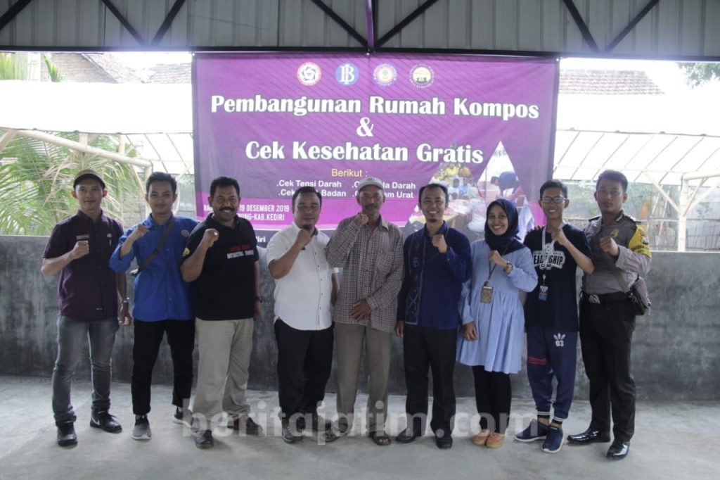 Mahasiswa GenBI Ciptakan Rumah Kompos untuk Petani Cabai Lereng Kelud