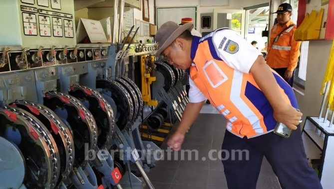 Jelang Natal, Daops 9 Jember Inspeksi Sejumlah Lintasan KA
