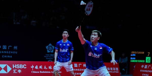Kevin/Marcus Melaju ke Semifinal BWF World Tour Final