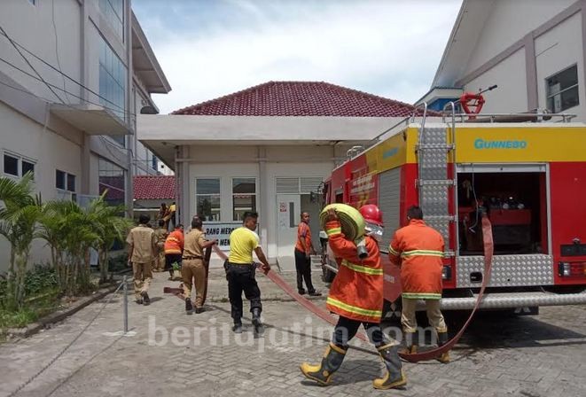 Ini Penyebab RSUD Bangkalan Kebakaran