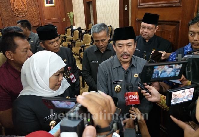 Tunjuk Nur Ahmad sebagai Plt Bupati Sidoarjo, Ini Pesan Khofifah