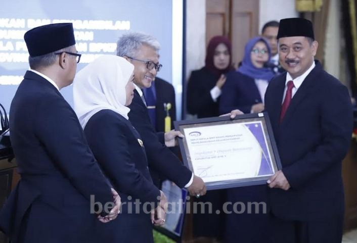 Wabup Yusuf Bersyukur Banyuwangi Raih Penghargaan SPIP Level 3