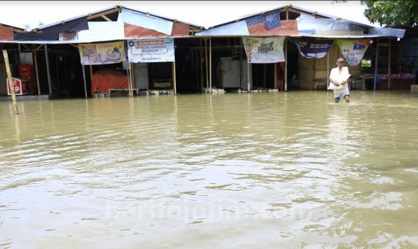 Sering Terdampak Banjir, Pedagang Minta Pembangunan Pasar Segera Diselesaikan