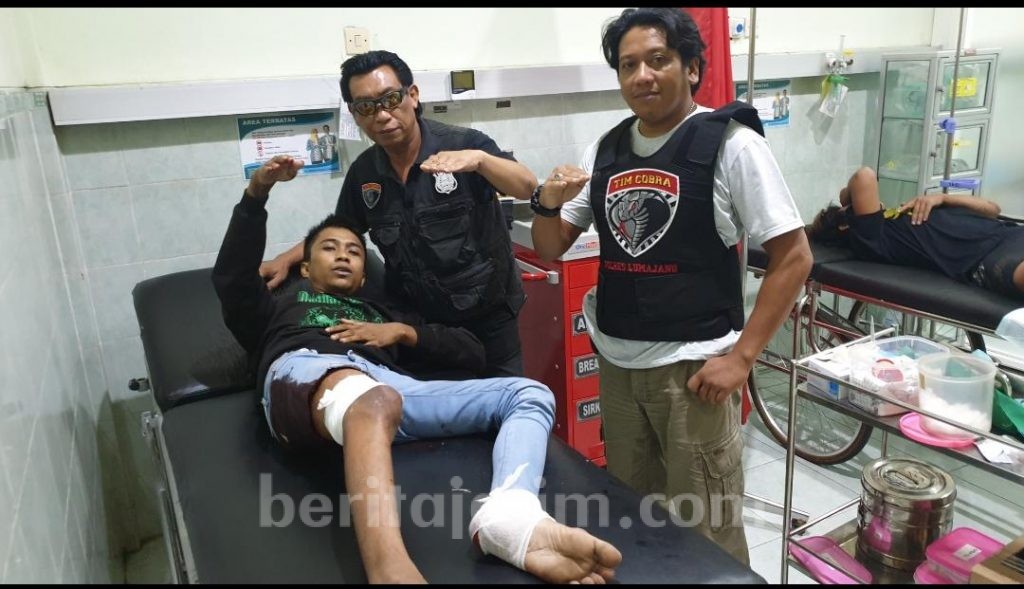 Tim Cobra Lumajang Tembak Dua Bandit Jalanan