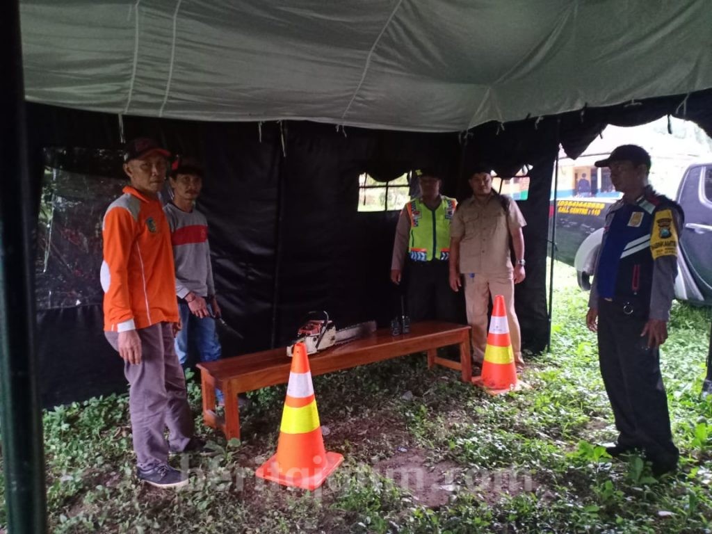 Polres Kediri Dirikan Posko Tanggap Bencana Alam