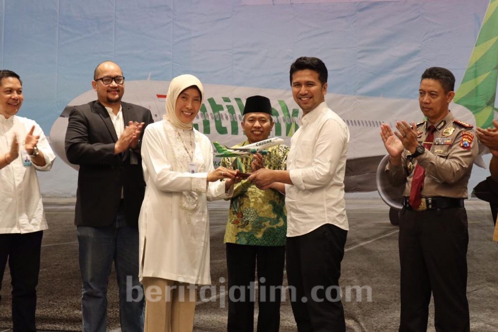 Penerbangan Langsung Surabaya-Jeddah, Emil Berharap Mendorong Pertumbuhan Ekonomi