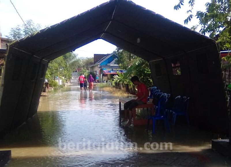 Banjir Lagi, Delapan Desa di Gresik Terendam