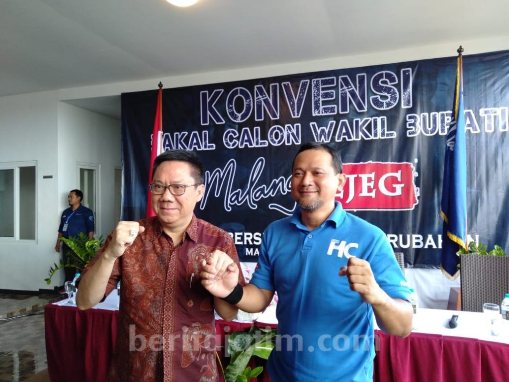 Jelang Pilbup Malang, Gunadi Handoko Dampingi Sam HC di ‘Malang Jejeg’