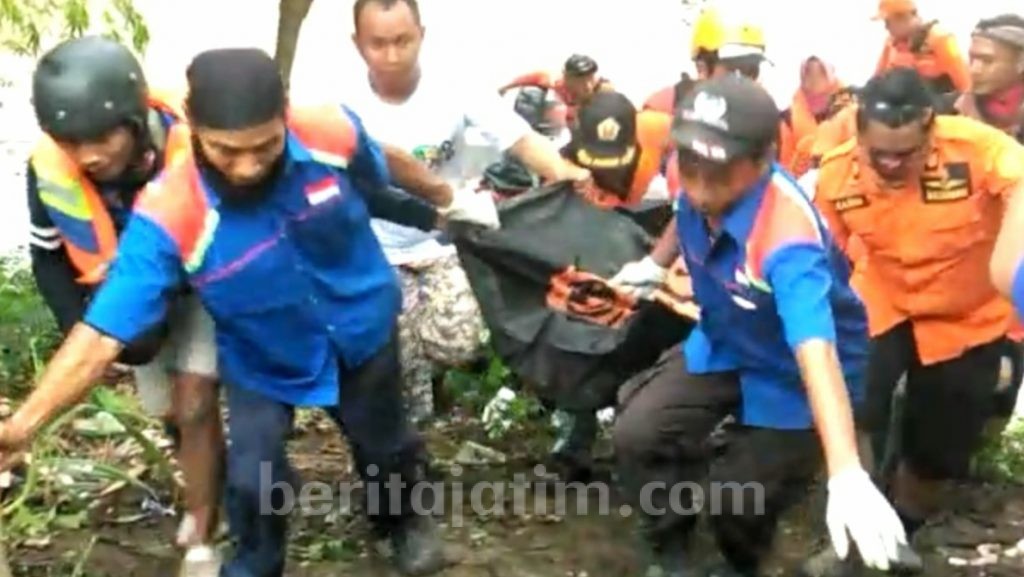 Korban Hilang di Sungai Mas Mojokerto Ditemukan Meninggal