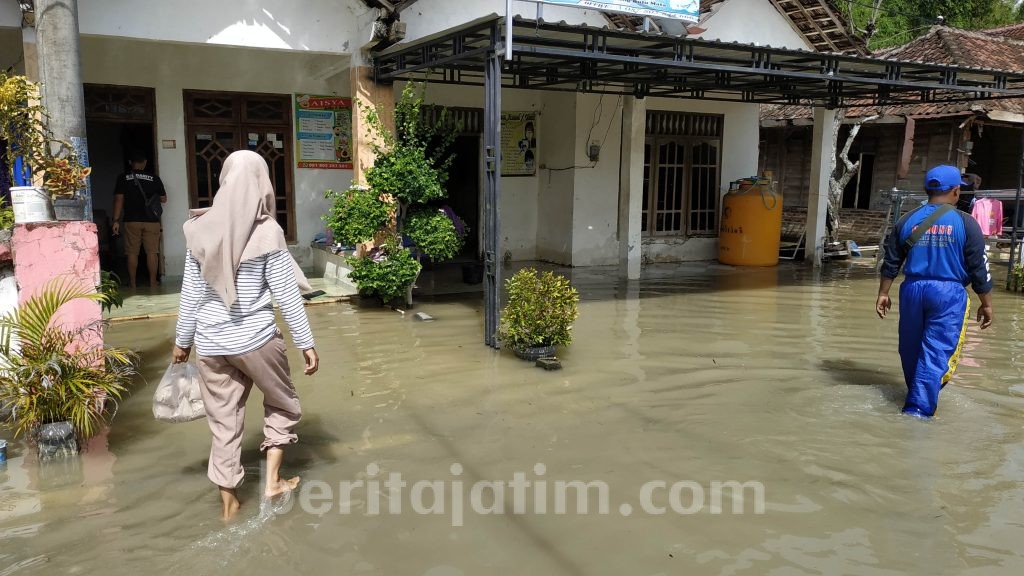 Sempat Rendam 2 Desa di Mojokerto, Banjir Luapan Kali Lamong Surut