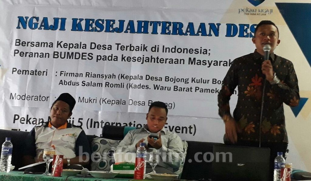 BUMDes Dinilai Mampu Tingkatkan Sektor Ekonomi Desa