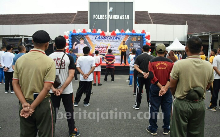 Layanan ‘Bus Kota’ Polres Pamekasan Resmi Launching
