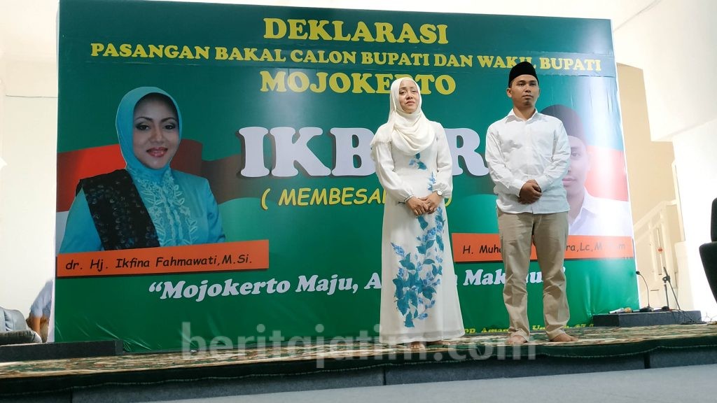 Ikfina Fatmawati : MKP dan Keluarga Mengizinkan Maju Pilbup Mojokerto