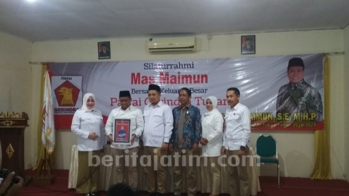Gerindra Mulai Perkenalkan Kandidat Cabup Tuban ke Struktur Parpol