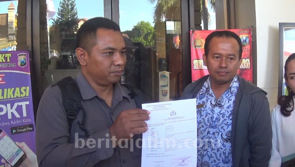 Oknum Perangkat Desa di Kediri Dipolisikan