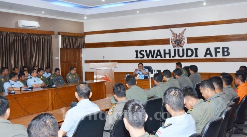 Tiga Tips Keberhasilan Tugas Ala Danlanud Iswahjudi