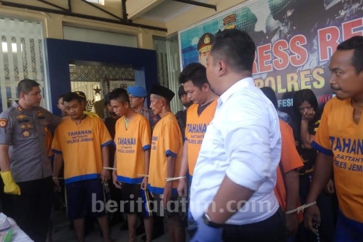 Polisi Bekuk 34 Penjahat Jalanan Jember