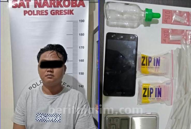 Simpan Narkoba Jenis Sabu, Warga Gadung Dibekuk Polsek Driyorejo