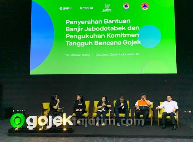 BNPB dan Gojek Jalin Kerja Sama Penanggulangan Bencana
