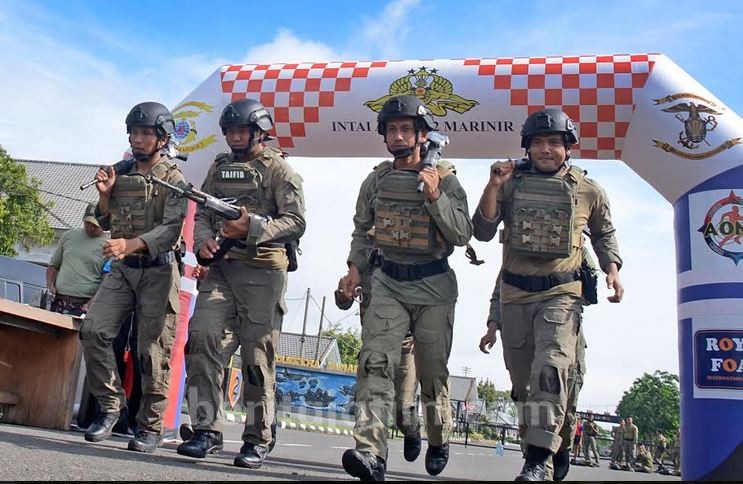 Kompi Charlie Yontaifib 2 Marinir Juara 1 Cross Country