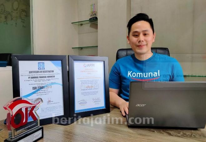 Komunal Salurkan Dana Rp 100 M untuk UMKM Berpotensi di Jatim