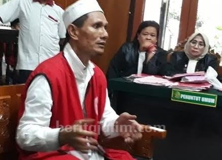 Bakar Istri Sendiri, Maspuryanto Dituntut 8 Tahun 6 Bulan
