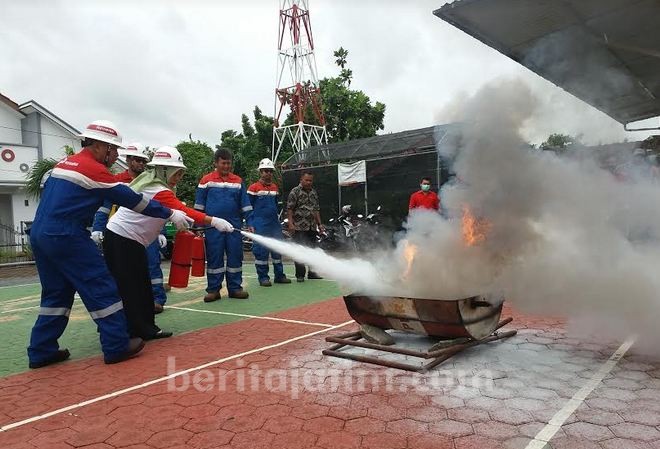 Pertamina EP Asset 4 Poleng Field, Latih Kader Desa Daudo Tanggap Darurat Bencana