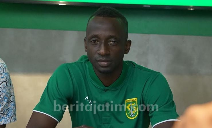 Konate Latihan Terpisah di Hari Pertama Bersama Persebaya
