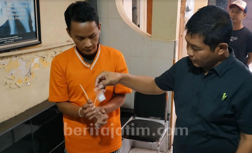 Jenguk Teman di Tahanan Bawa Sabu, Pemuda Asal Bangsal Diamankan