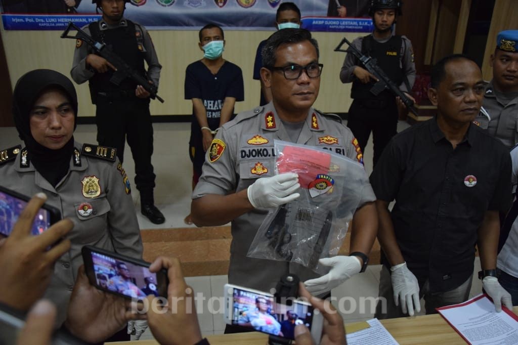 Miliki Senpi Ilegal dan Sajam, Warga Batumarmar Mendekam di Tahanan
