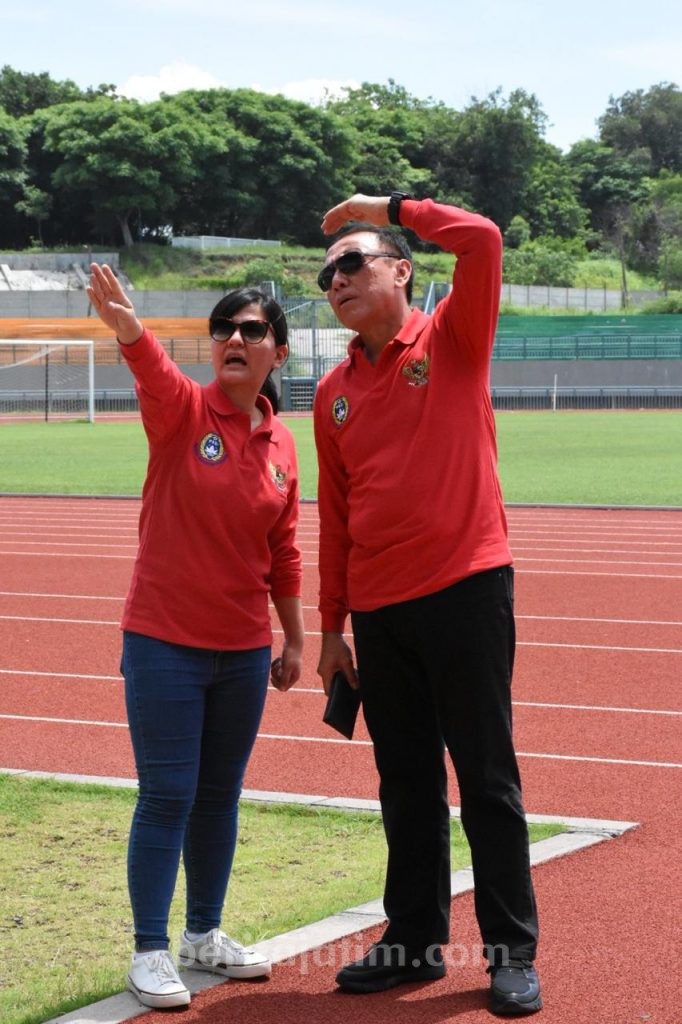 Ketum dan Sekjen PSSI Sidak Stadion Gelora Joko Samudro Gresik