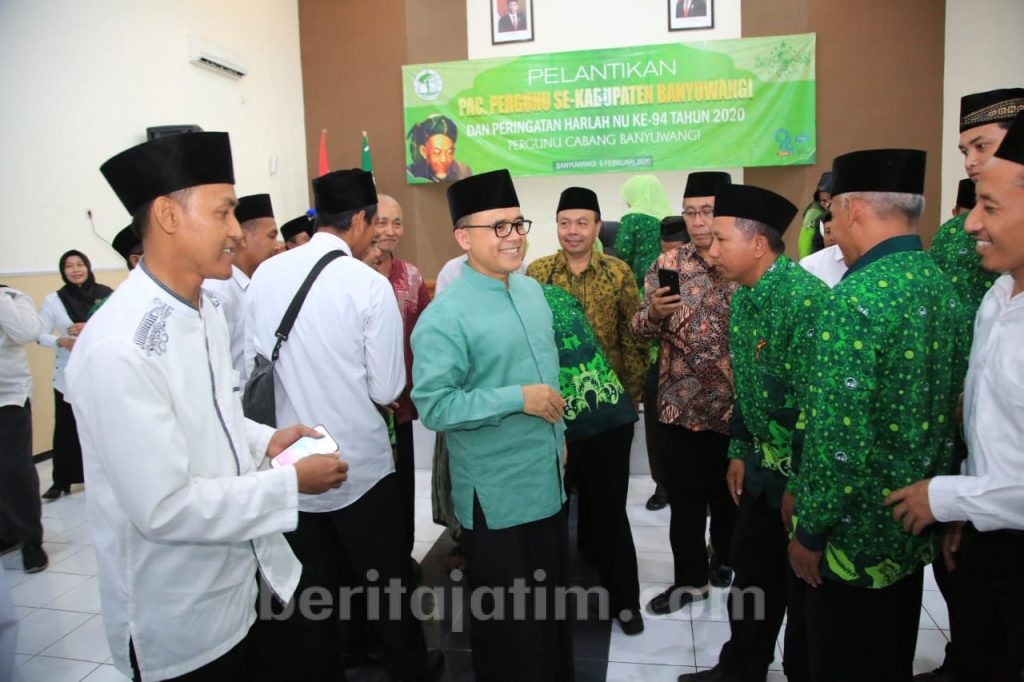Bupati Anas Titip Sejumlah Pesan Bagi Para Guru NU