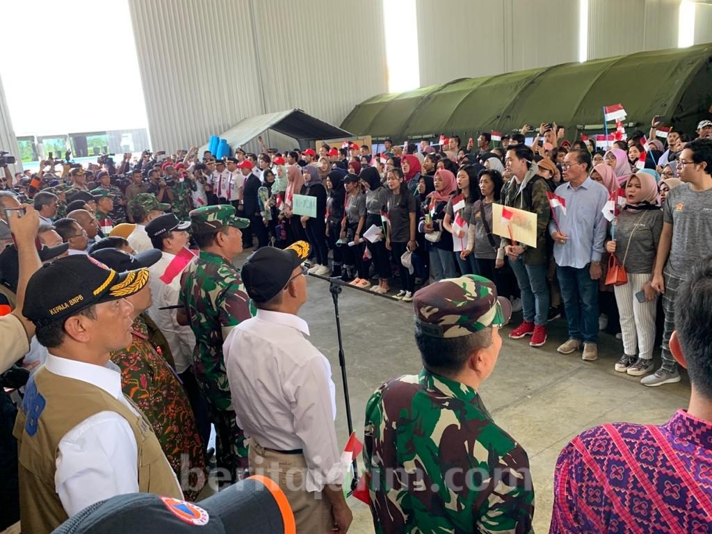 Seluruh Peserta Observasi di Natuna Dipastikan Sehat