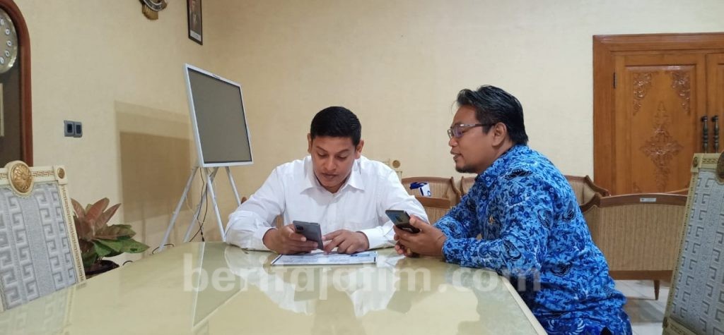Walikota Kediri Input Data Melalui Sensus Penduduk Online