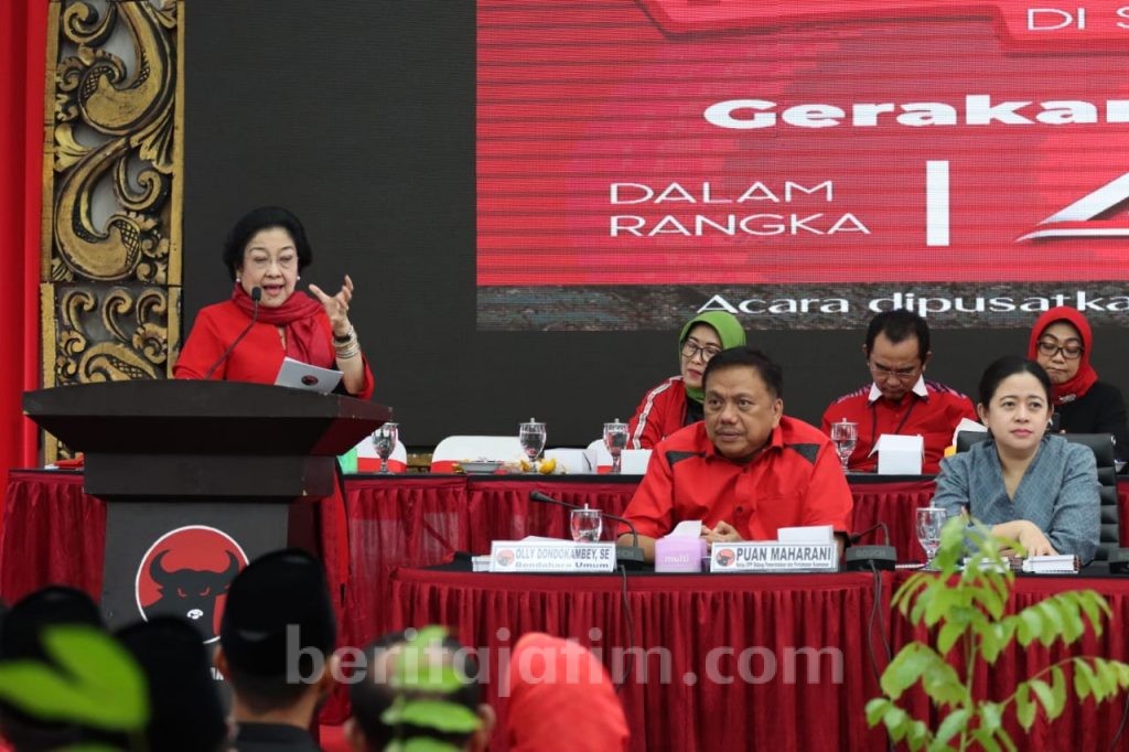 Ini Tiga Pasangan Calon Kepala Daerah di Jatim yang Direkom PDIP