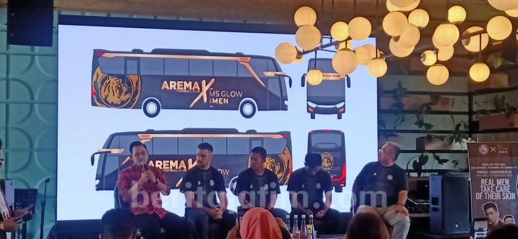 Arema FC Punya Bus Baru Pemberian Sponsor