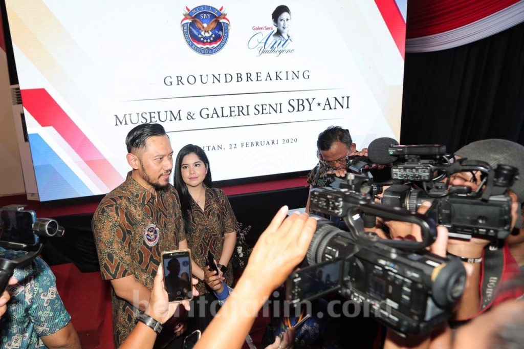 Museum dan Galeri Seni SBY-ANI Mulai Dibangun, AHY: Mohon Doa Masyarakat Indonesia