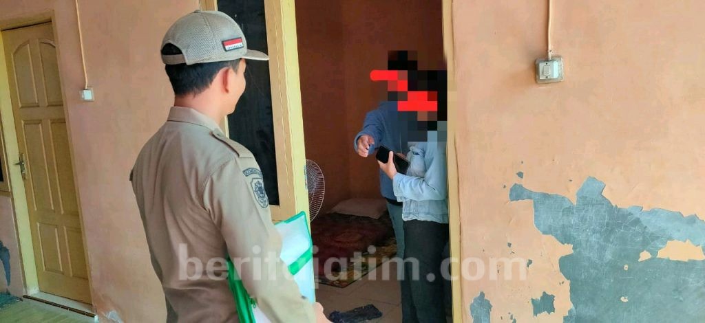 Pasangan Bukan Muhrim Sekamar di Rumah Kos, Digerebek Satpol PP Kota Kediri