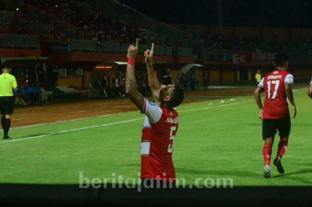 Babak I, Madura United Unggul 3-0 atas Barito Putera