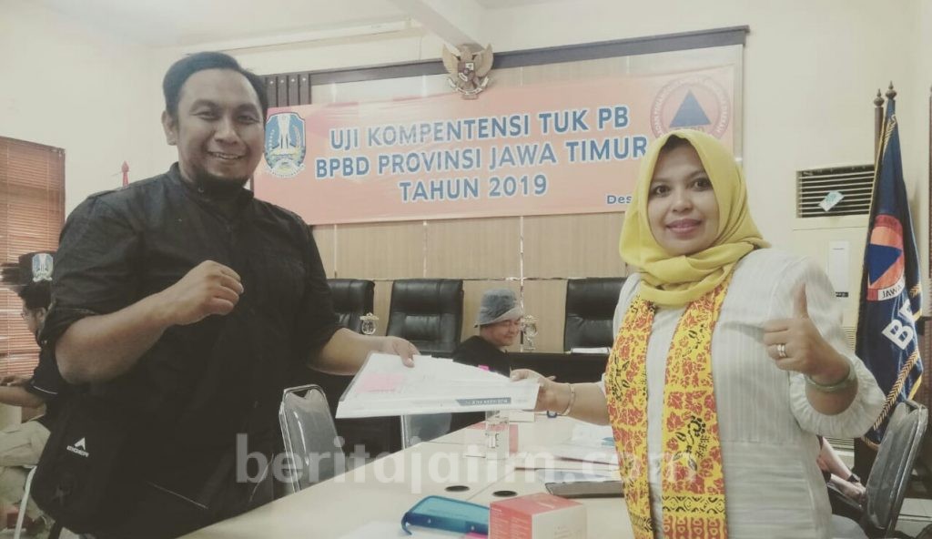 3 Relawan Pamekasan Lulus Sertifikasi Profesi