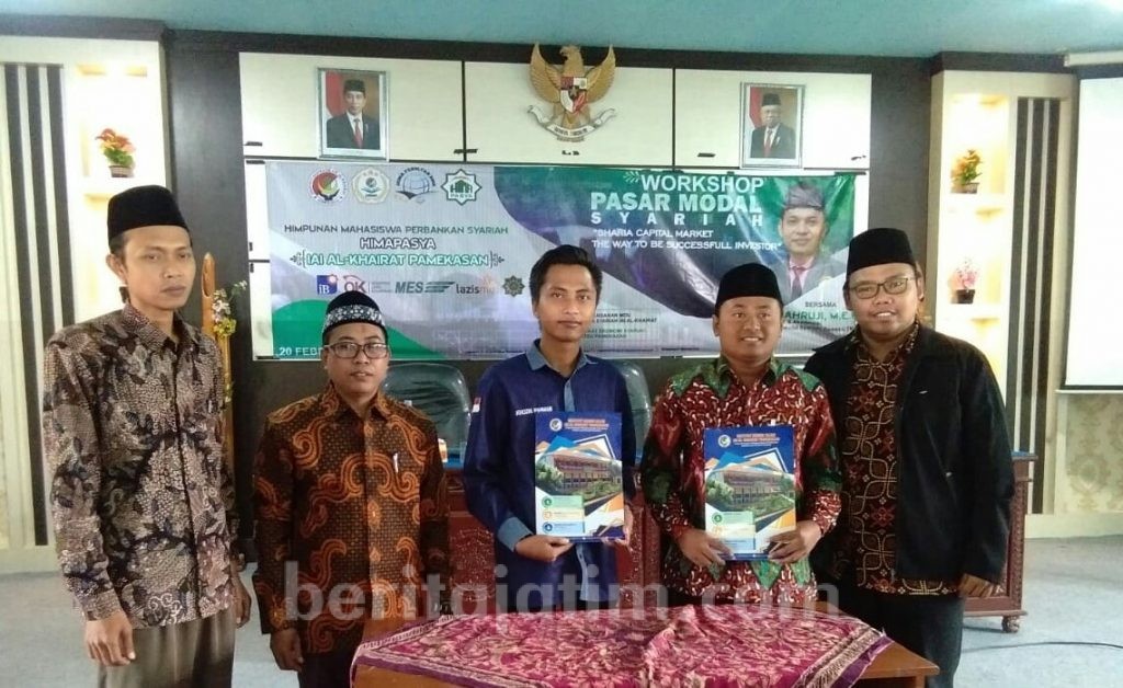 IAI Al-Khairat dan MES Pamekasan Tekan MoU Soal Pasar Modal Syariah