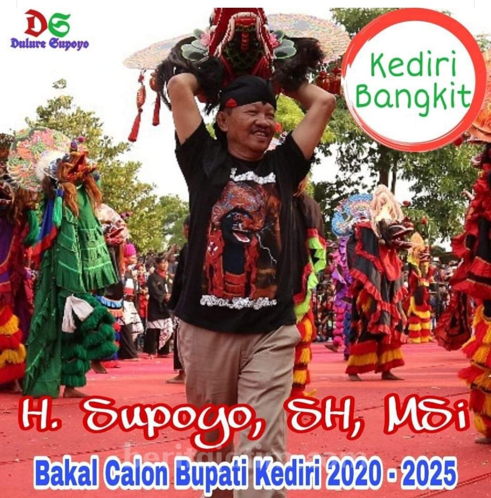 Netizen Dorong Supoyo Maju Pilbup Kediri 2020